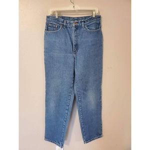 Men's LL Bean Flannel Lined Insulated Double L Relaxed Fit Denim Jeans 32x32